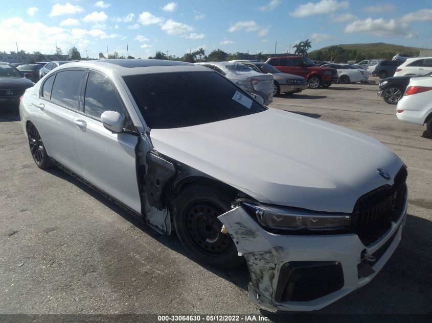 2022 BMW 7 SERIES 740I WBA7T2C01NCH73403