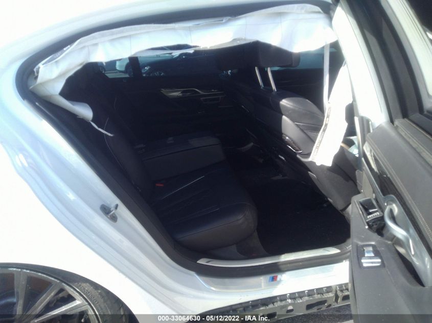 2022 BMW 7 SERIES 740I WBA7T2C01NCH73403