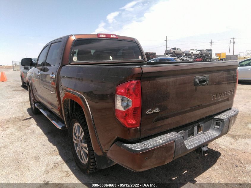 2014 TOYOTA TUNDRA 4WD TRUCK PLATINUM/1794 5TFAW5F17EX410809