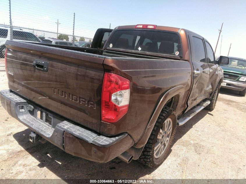 2014 TOYOTA TUNDRA 4WD TRUCK PLATINUM/1794 5TFAW5F17EX410809