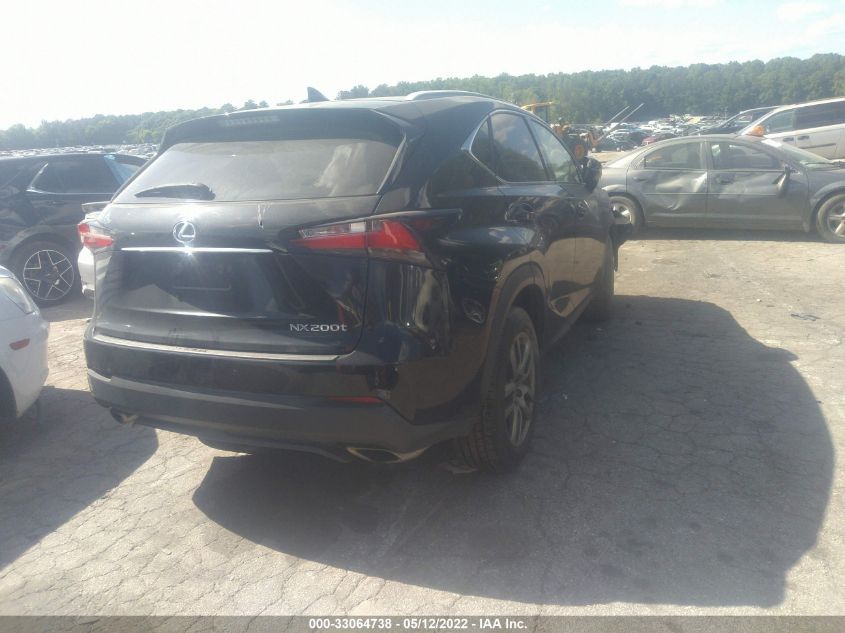 2016 LEXUS NX 200T 200T/BASE/F SPORT JTJYARBZ5G2030901