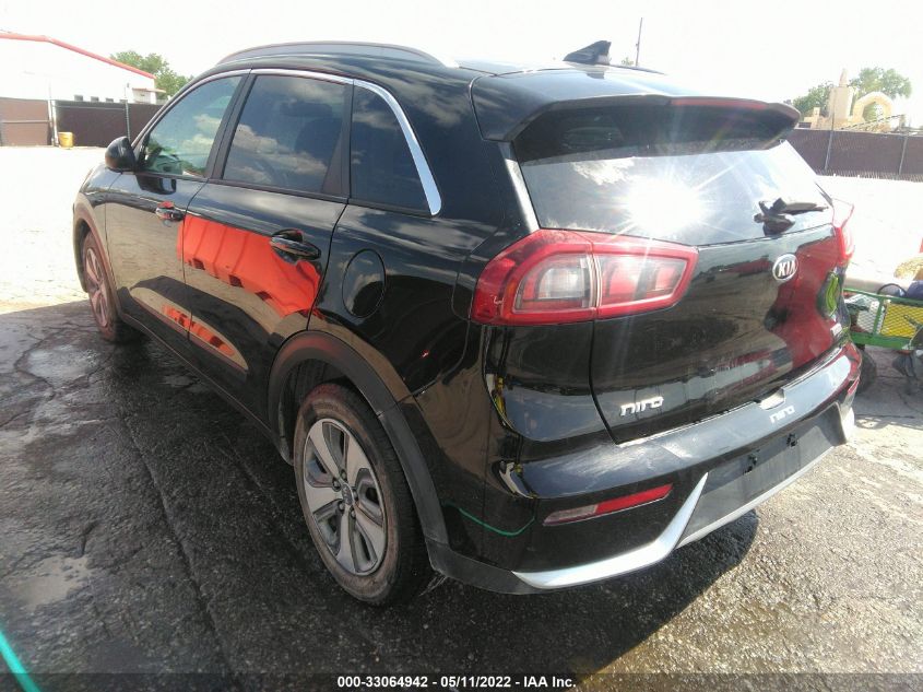 2017 KIA NIRO LX KNDCB3LC3H5092265