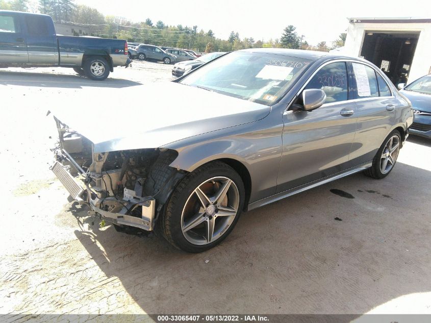 2015 MERCEDES-BENZ C-CLASS C 300 55SWF4KB5FU092830