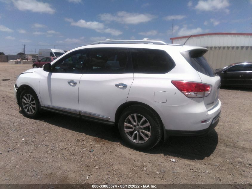 2013 NISSAN PATHFINDER SL 5N1AR2MN4DC665186