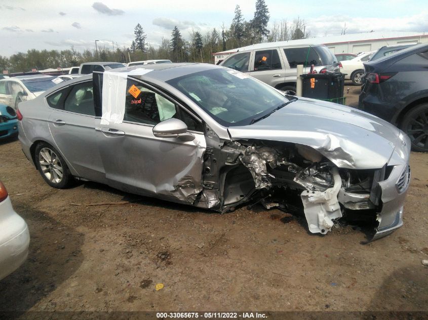 2019 FORD FUSION HYBRID SEL 3FA6P0MUXKR221617
