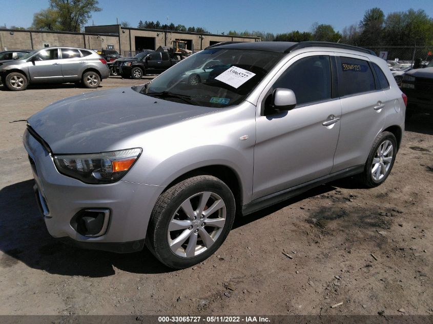 2014 MITSUBISHI OUTLANDER SPORT SE 4A4AR4AU2EE008221