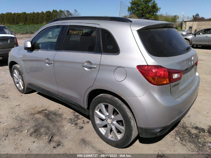 2014 MITSUBISHI OUTLANDER SPORT SE 4A4AR4AU2EE008221