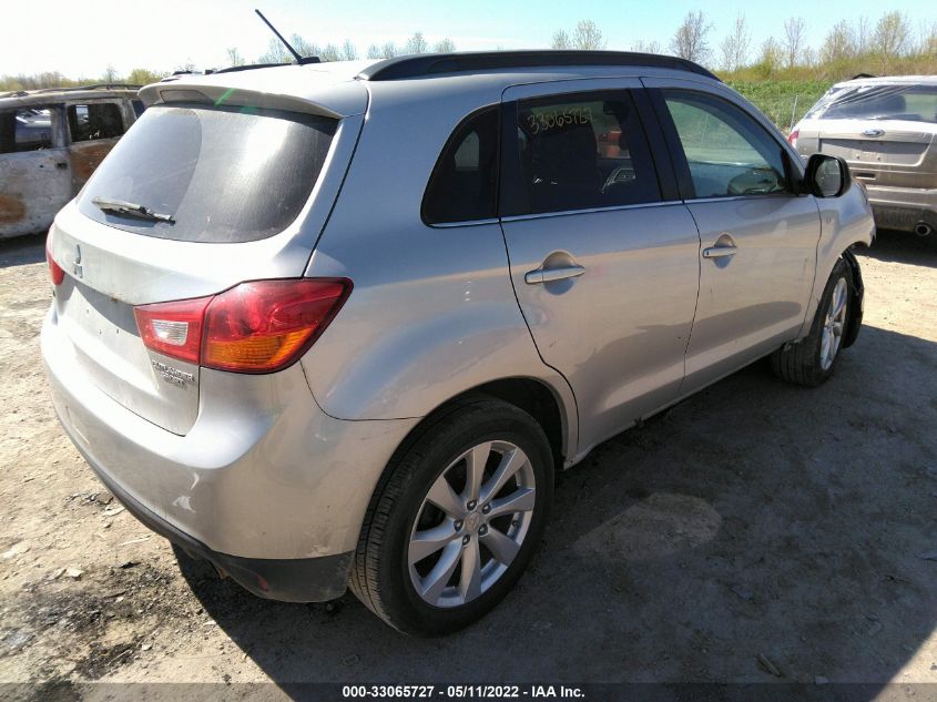 2014 MITSUBISHI OUTLANDER SPORT SE 4A4AR4AU2EE008221