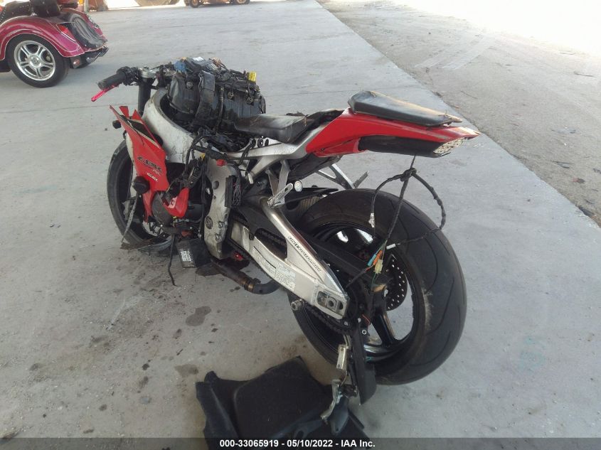 2011 HONDA CBR1000 RR JH2SC5954BK300053