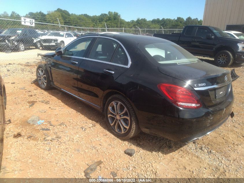 2017 MERCEDES-BENZ C-CLASS C 300 55SWF4KB2HU194167