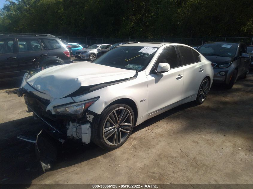 2014 INFINITI Q50 HYBRID SPORT JN1AV7AR7EM700287
