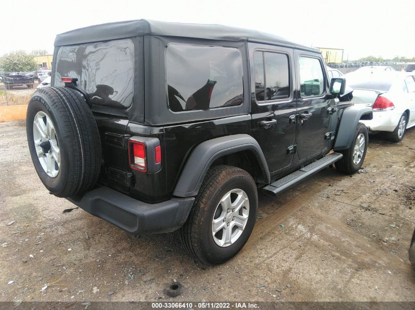2021 JEEP WRANGLER UNLIMITED SPORT S 1C4HJXDGXMW824283