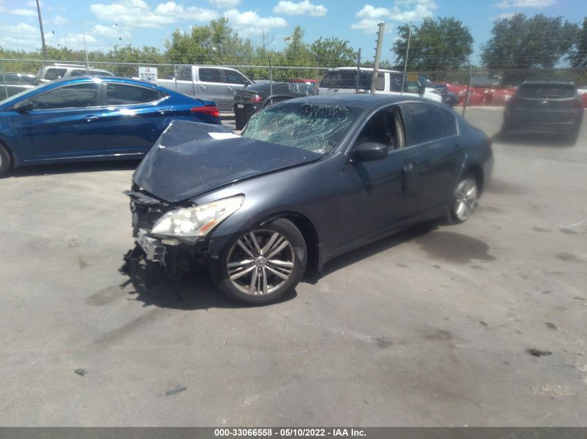 2013 INFINITI G37 SEDAN JOURNEY JN1CV6AP6DM710535