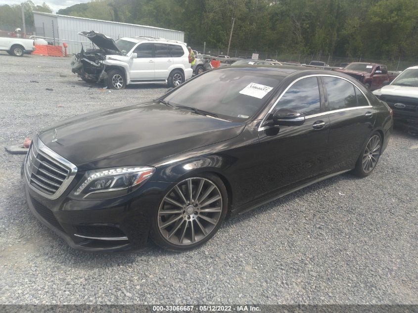 2016 MERCEDES-BENZ S-CLASS S 550 WDDUG8CB3GA235379