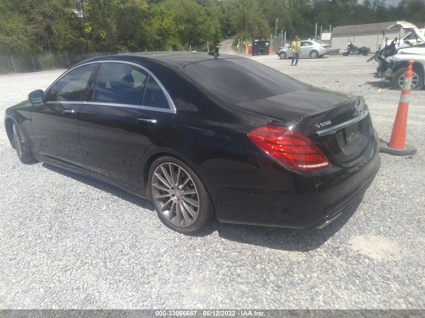 2016 MERCEDES-BENZ S-CLASS S 550 WDDUG8CB3GA235379