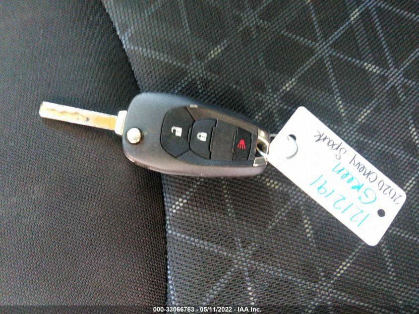 2020 CHEVROLET SPARK LT KL8CD6SA0LC412635