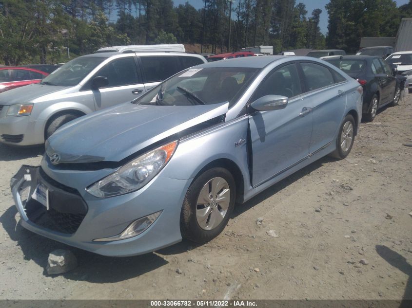 2013 HYUNDAI SONATA HYBRID KMHEC4A46DA085377
