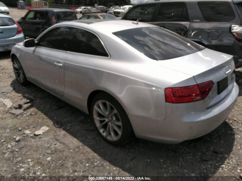 2013 AUDI A5 PREMIUM PLUS WAULFAFR6DA079114