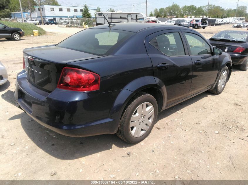 2013 DODGE AVENGER SE 1C3CDZAB7DN571875