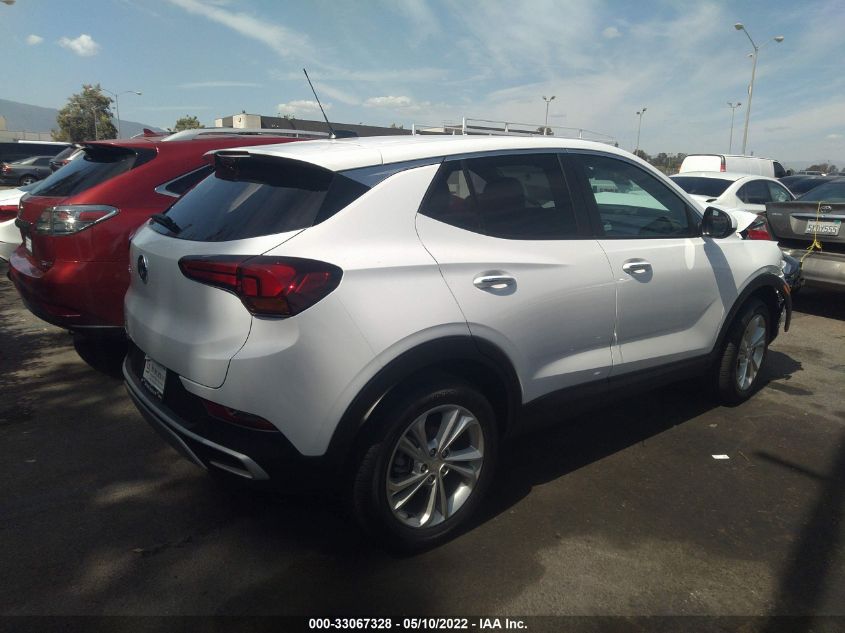 2022 BUICK ENCORE GX PREFERRED KL4MMBS23NB106707