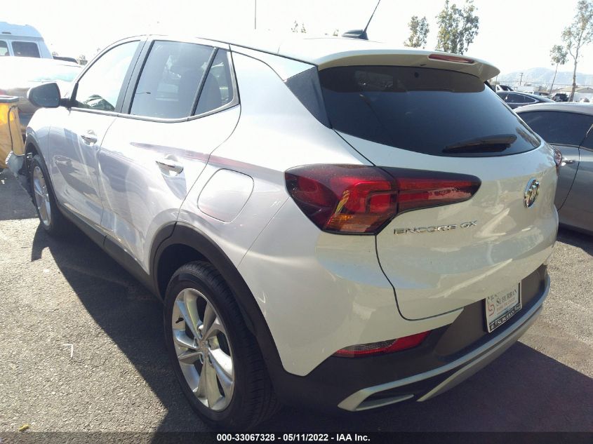 2022 BUICK ENCORE GX PREFERRED KL4MMBS23NB106707