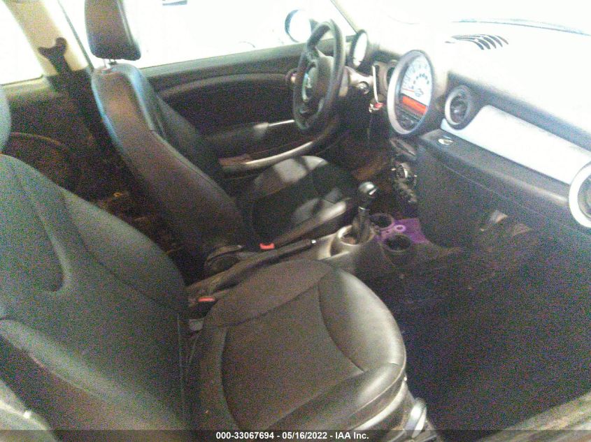 2013 MINI COOPER HARDTOP WMWSU3C53DT547920
