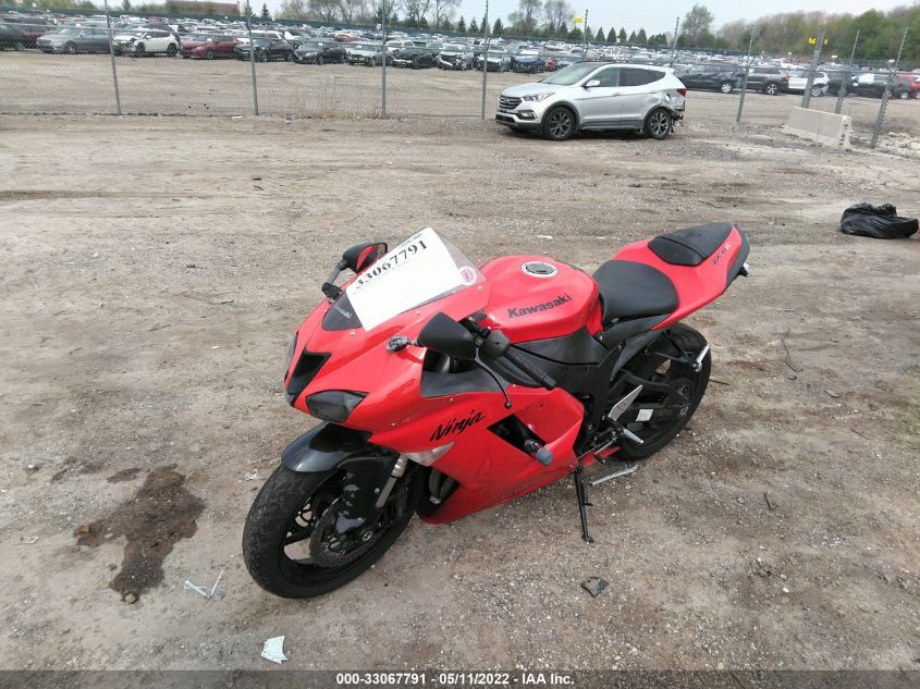2007 KAWASAKI ZX600 P JKAZX4P137A015437
