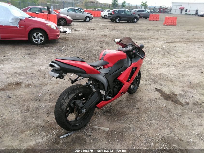 2007 KAWASAKI ZX600 P JKAZX4P137A015437