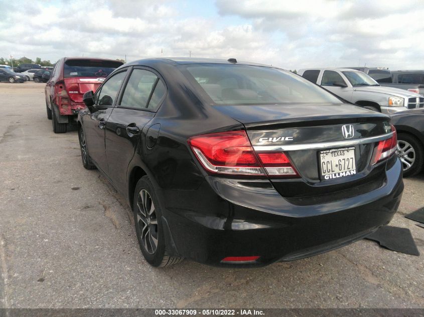 2013 HONDA CIVIC SDN EX 19XFB2F80DE020324