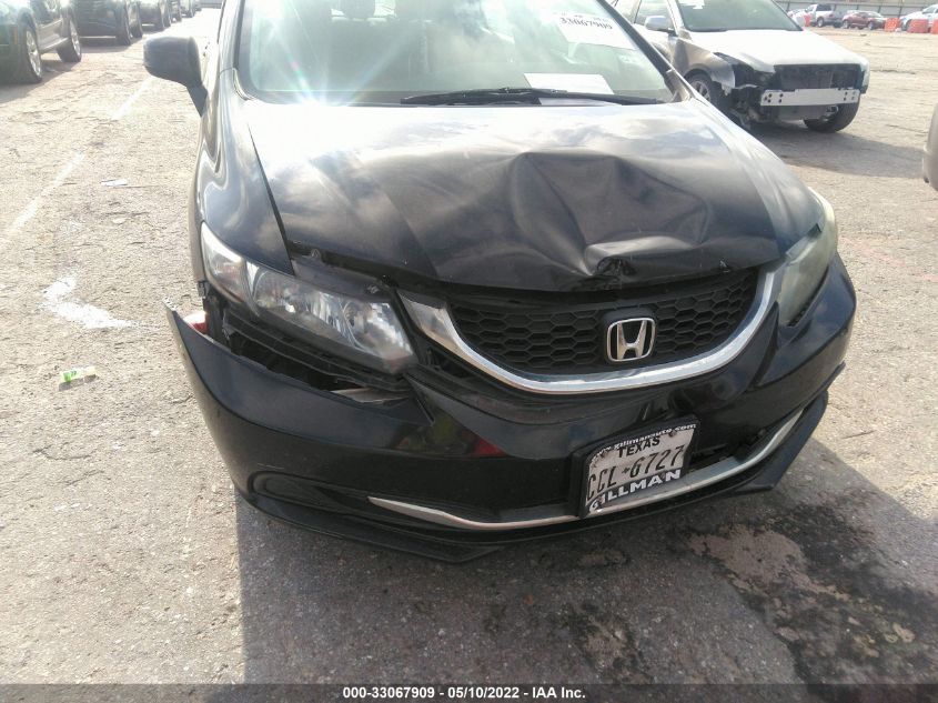 2013 HONDA CIVIC SDN EX 19XFB2F80DE020324