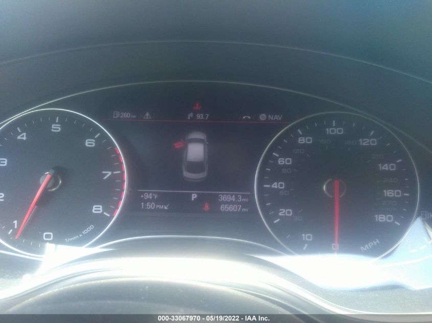 2013 AUDI A7 3.0 PREMIUM PLUS WAUYGAFC7DN137240