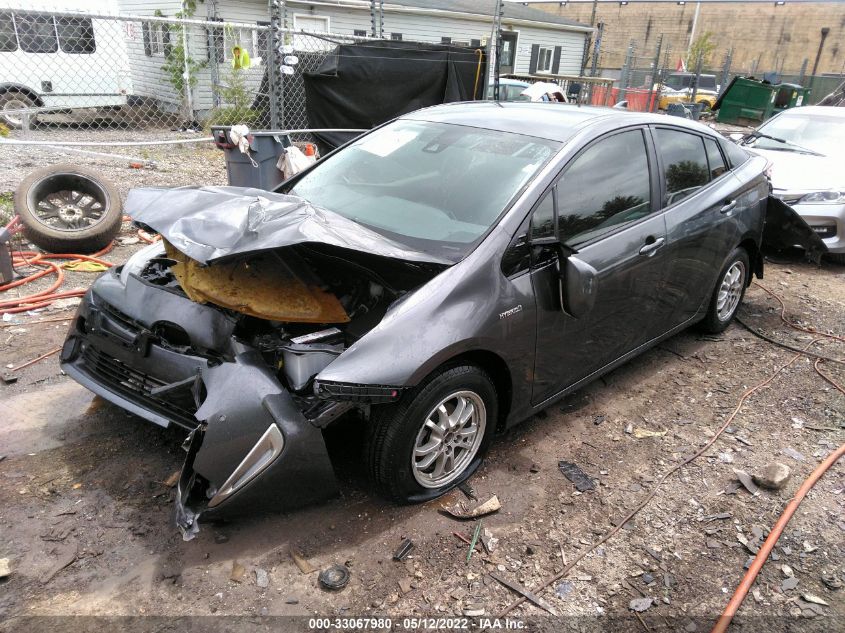 2019 TOYOTA PRIUS LE/XLE JTDL9RFU1K3007722