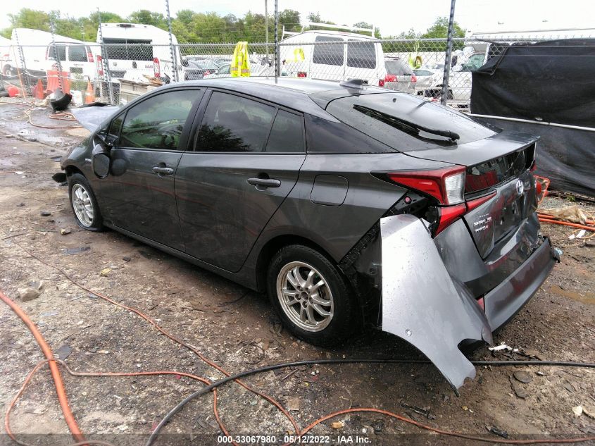 2019 TOYOTA PRIUS LE/XLE JTDL9RFU1K3007722