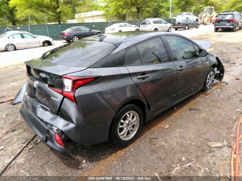 2019 TOYOTA PRIUS LE/XLE JTDL9RFU1K3007722