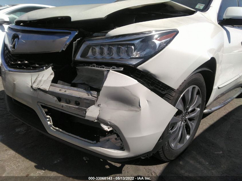 2014 ACURA MDX TECH PKG 5FRYD3H40EB002810