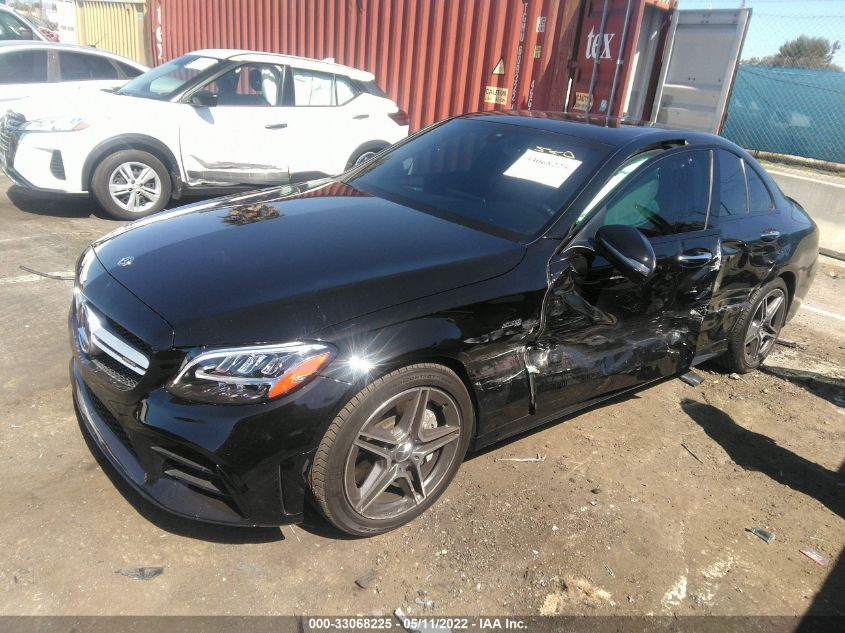 2019 MERCEDES-BENZ C-CLASS AMG C 43 55SWF6EB6KU285022