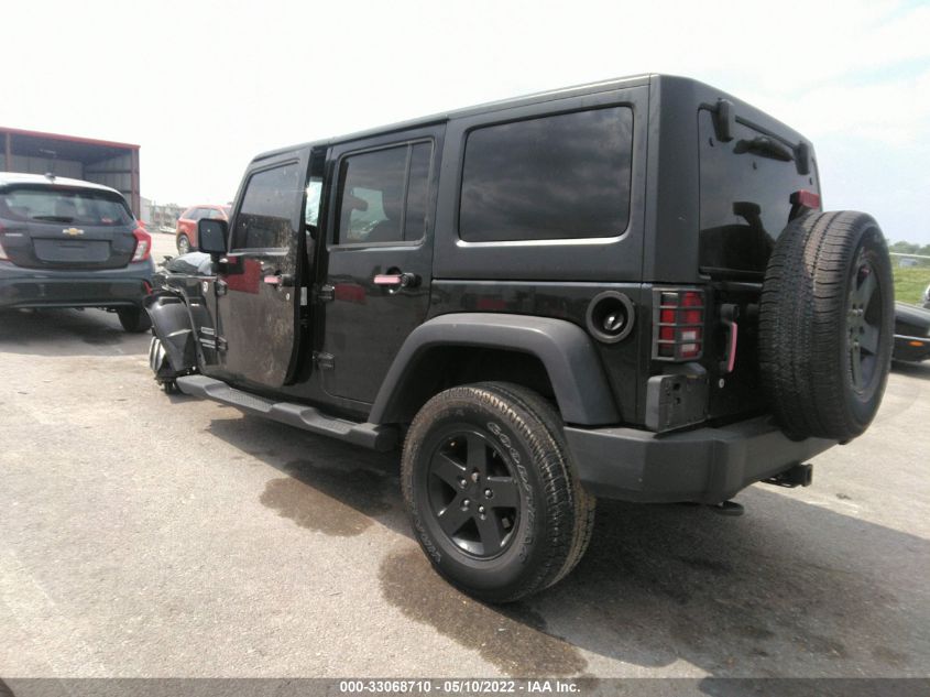 2013 JEEP WRANGLER UNLIMITED SPORT 1C4BJWDG1DL500320