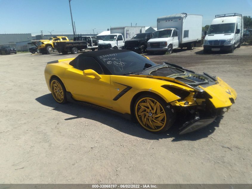 2014 CHEVROLET CORVETTE STINGRAY Z51 2LT 1G1YK3D70E5122088