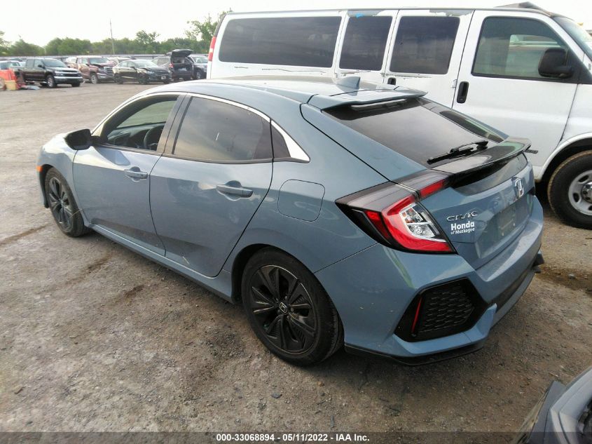 2019 HONDA CIVIC HATCHBACK EX SHHFK7H68KU211746