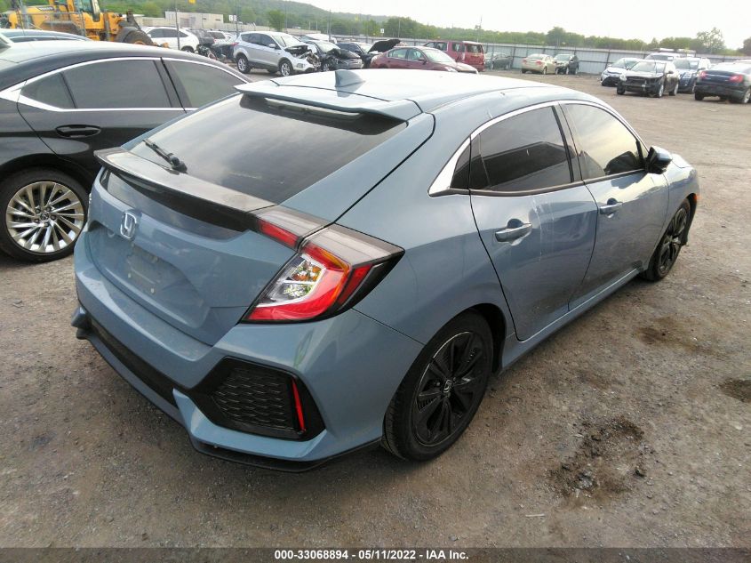 2019 HONDA CIVIC HATCHBACK EX SHHFK7H68KU211746