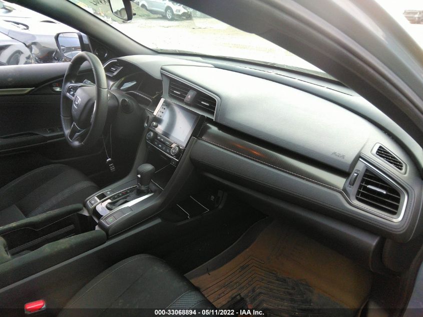 2019 HONDA CIVIC HATCHBACK EX SHHFK7H68KU211746