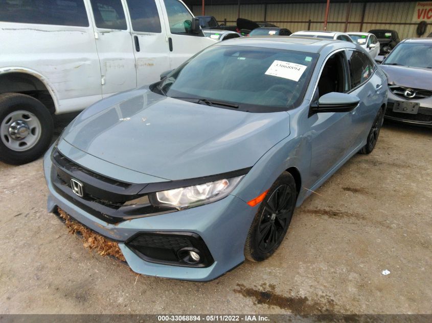 2019 HONDA CIVIC HATCHBACK EX SHHFK7H68KU211746