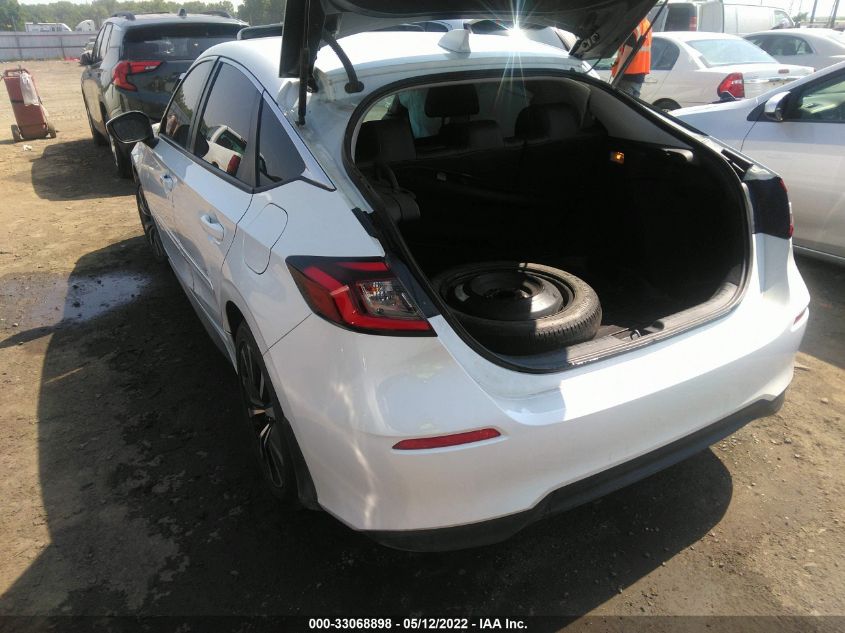2022 HONDA CIVIC HATCHBACK EX-L 19XFL1H75NE003614