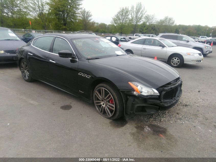 2017 MASERATI QUATTROPORTE ZAM56RRS8H1227192