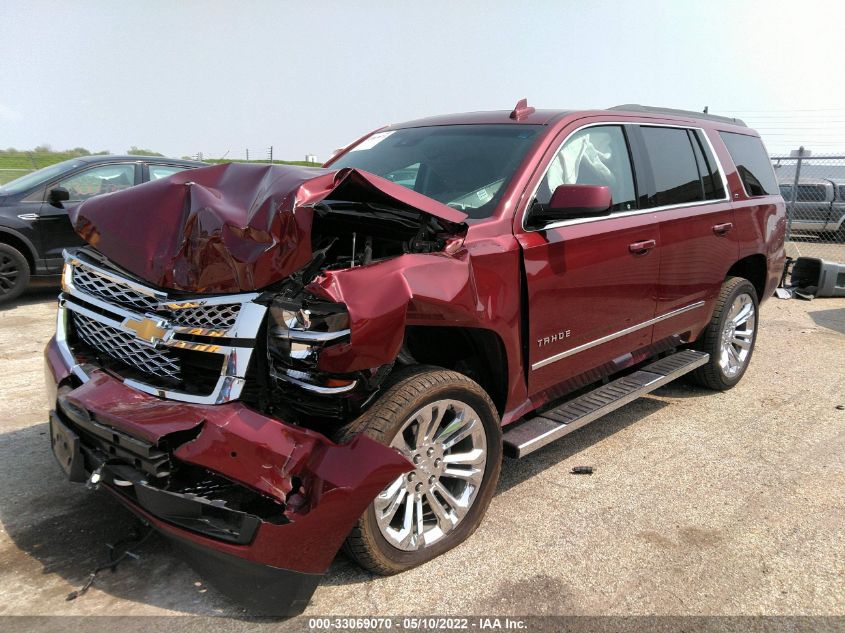 2019 CHEVROLET TAHOE LT 1GNSKBKC9KR235458