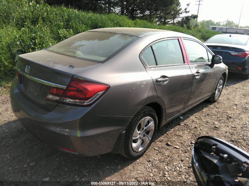 2013 HONDA CIVIC SDN LX 19XFB2F52DE021268
