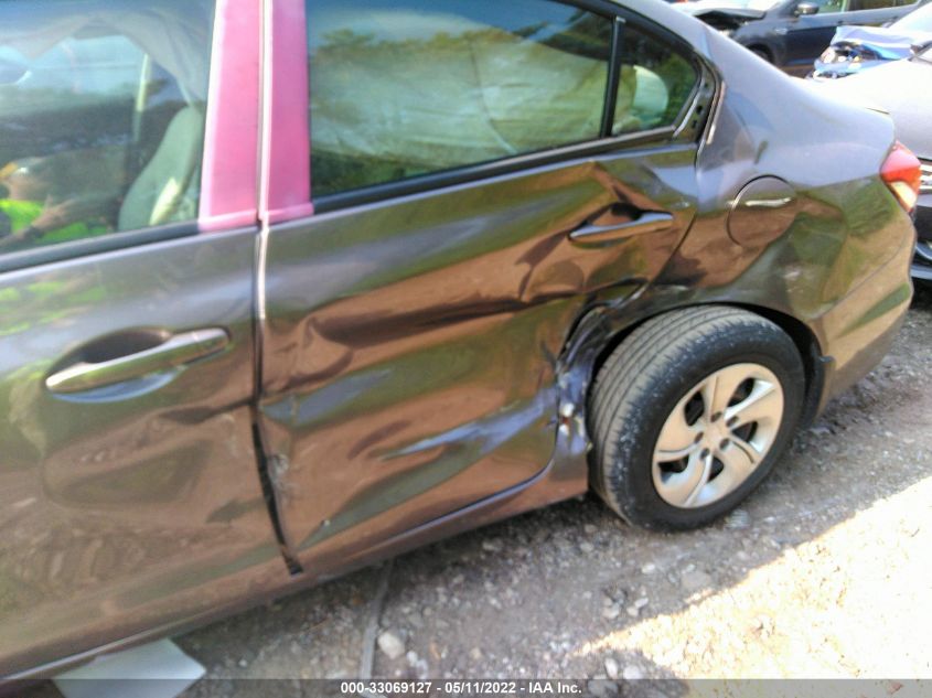 2013 HONDA CIVIC SDN LX 19XFB2F52DE021268