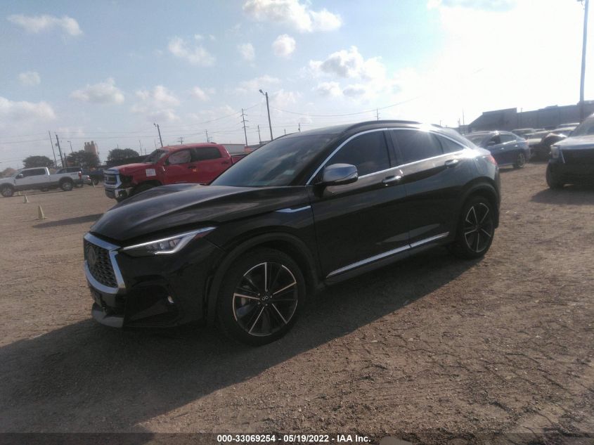 2022 INFINITI QX55 SENSORY 3PCAJ5L3XNF101334