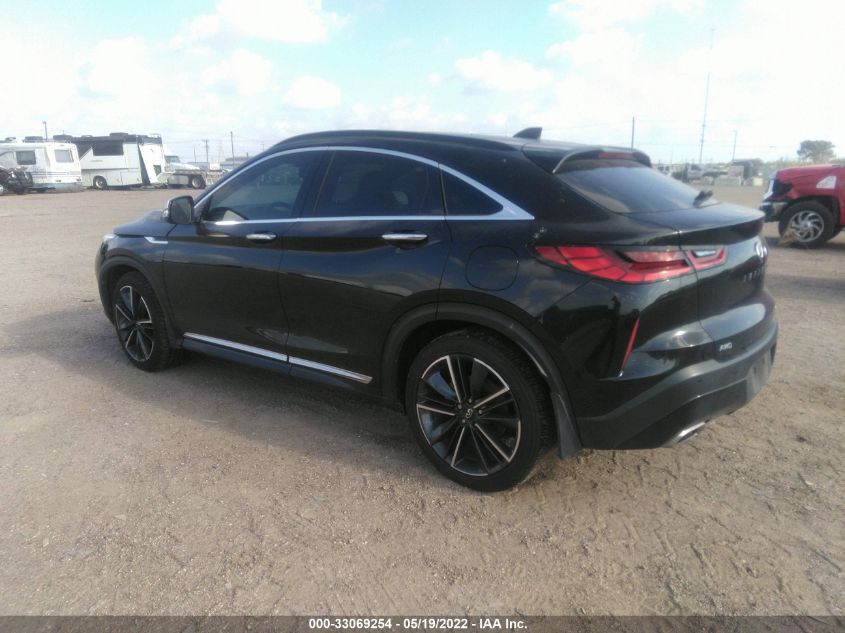 2022 INFINITI QX55 SENSORY 3PCAJ5L3XNF101334
