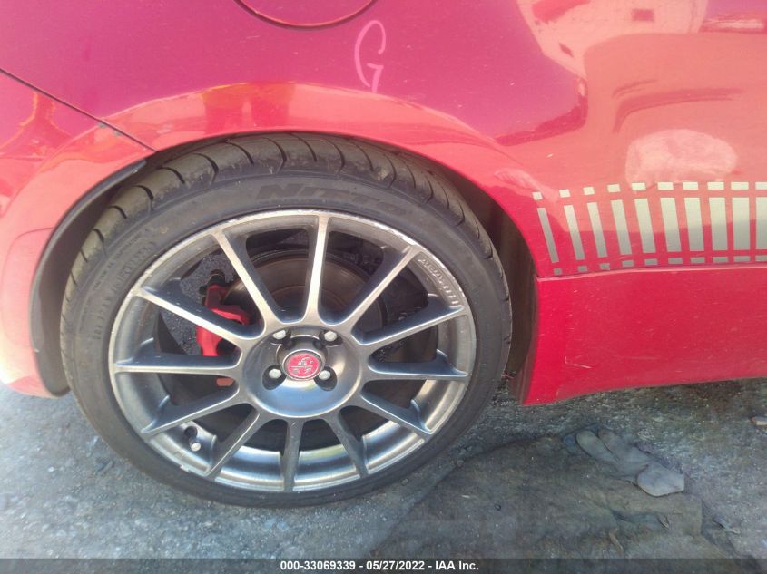 2013 FIAT 500 ABARTH 3C3CFFFH0DT670267
